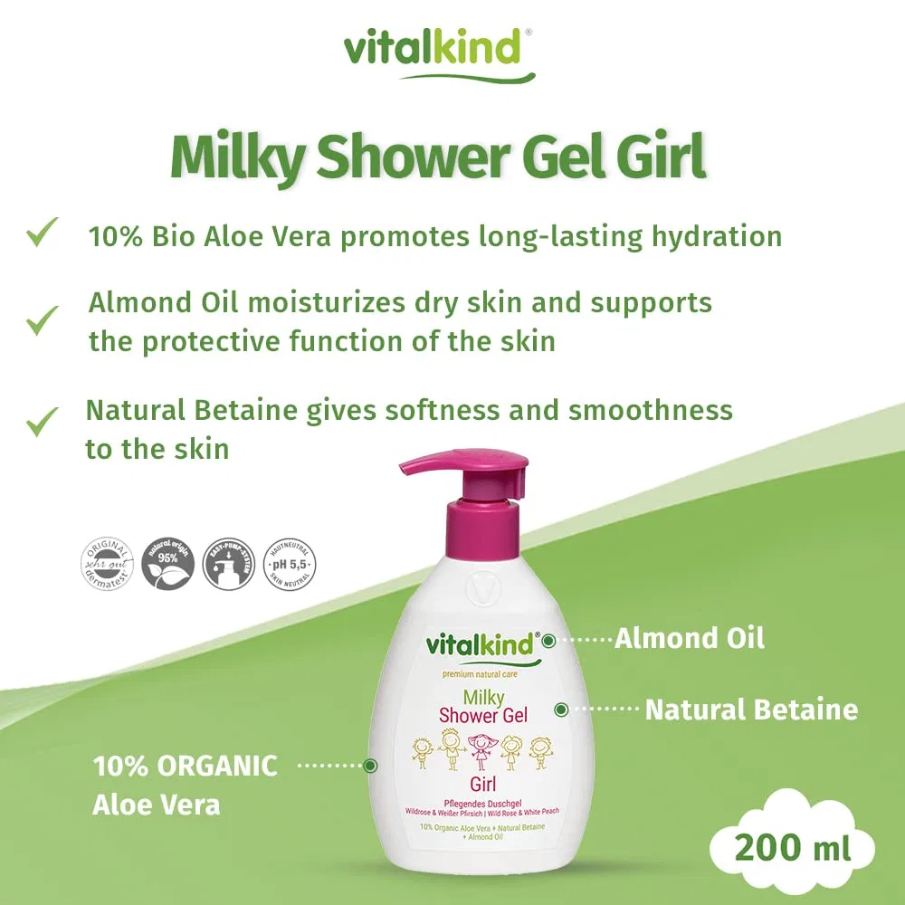 Детский гель для душа Vitalkind Girl Vitalkind — фото 3