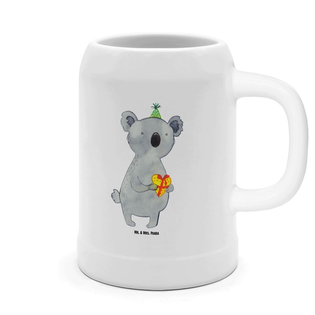 

Пивная кружка Mr. & Mrs. Panda Koala Gift — белая — День рождения, керамическая посуда, медведь коала, 500 мл, керамическая кружка для пива, 0, вечеринка, белый