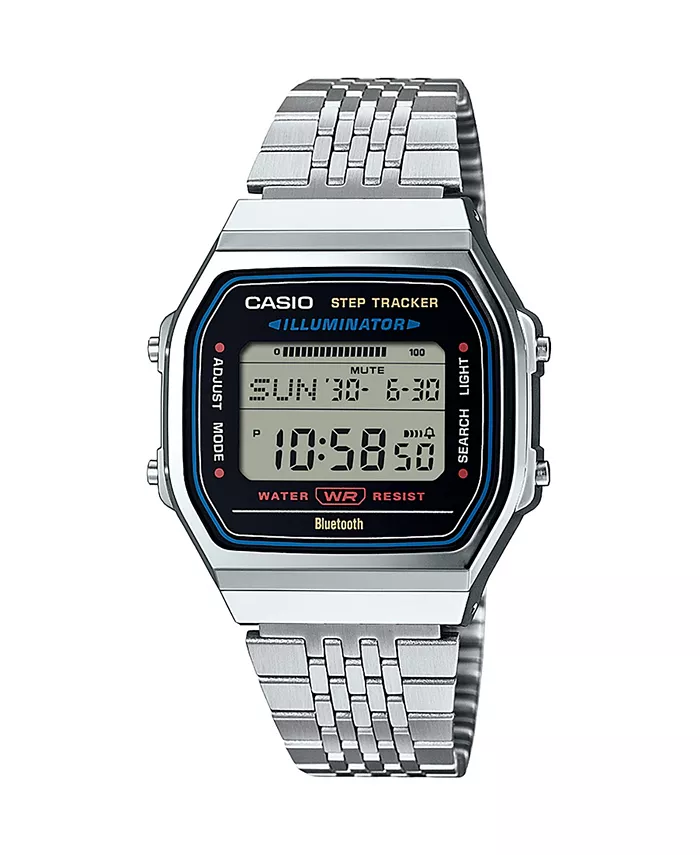 

Casio Мужские и женские часы из нержавеющей стали серебристого тона, 41.6 мм, ABL100WE-1AV G-Shock