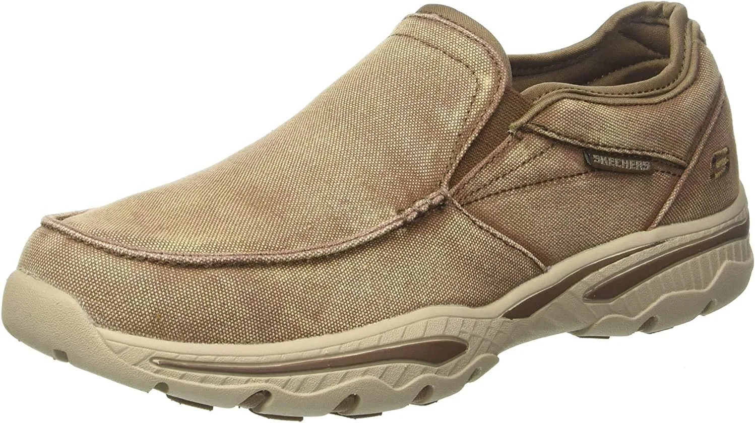 Мужские кроссовки Skechers Creston Moseco свободная кроя, белый/темно-синий