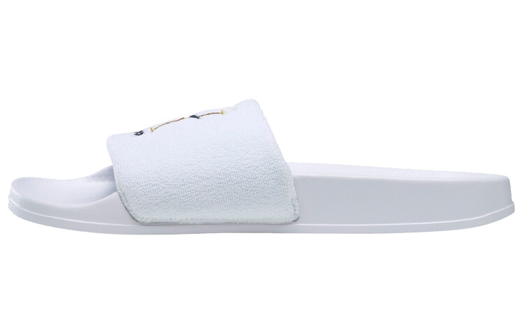 

Шлепанцы и сланцы Reebok Classic Slide Golden Logo White