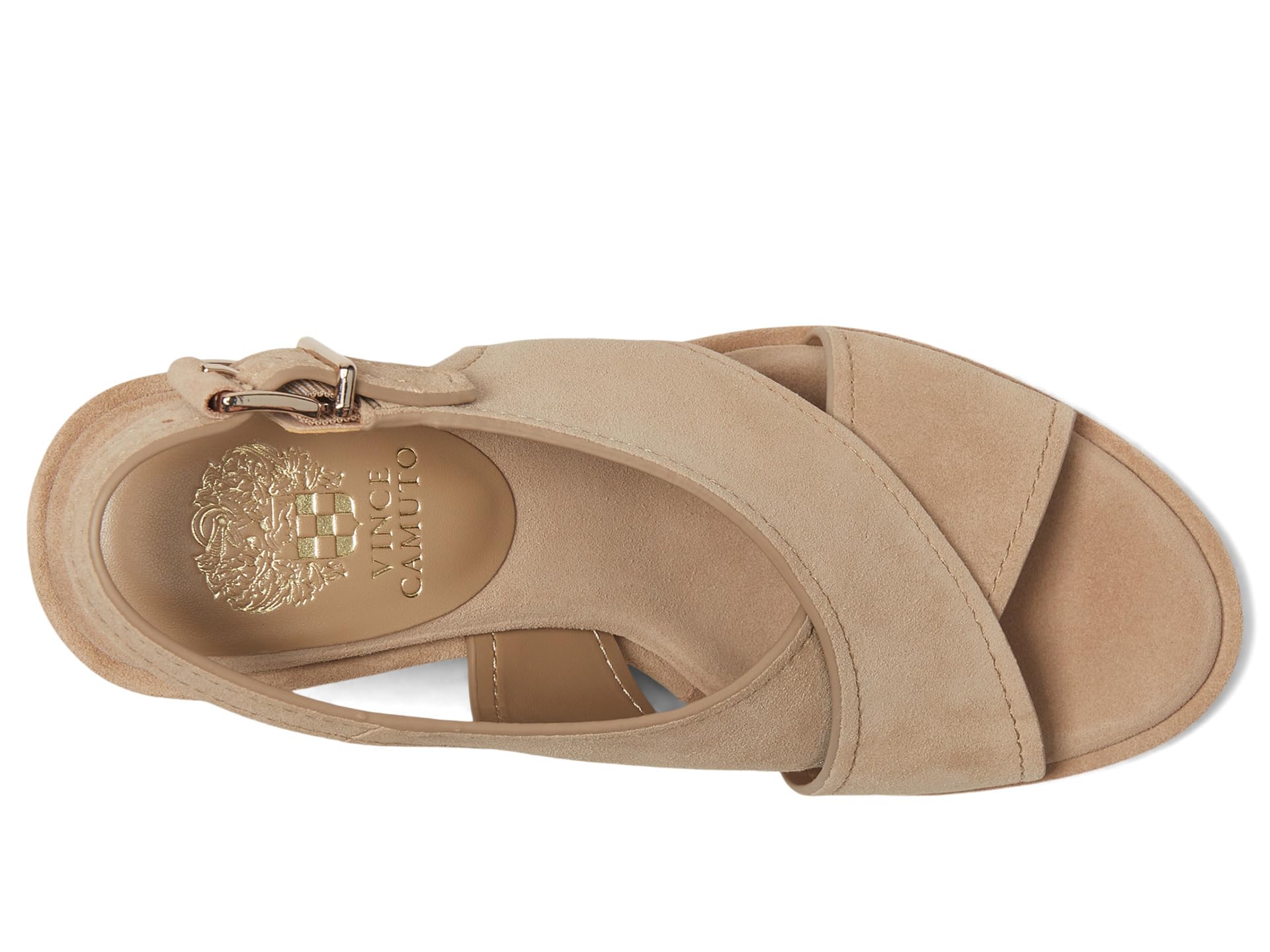 Сандалии Vince Camuto Famla Cross-band High Heel Sandals, цвет Tortilla — фото 2