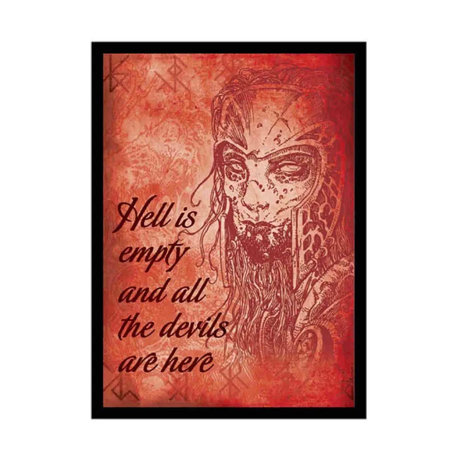 

Стандартный размер CCG — Ад пуст (50), Card Sleeves - Art (Legion Events)