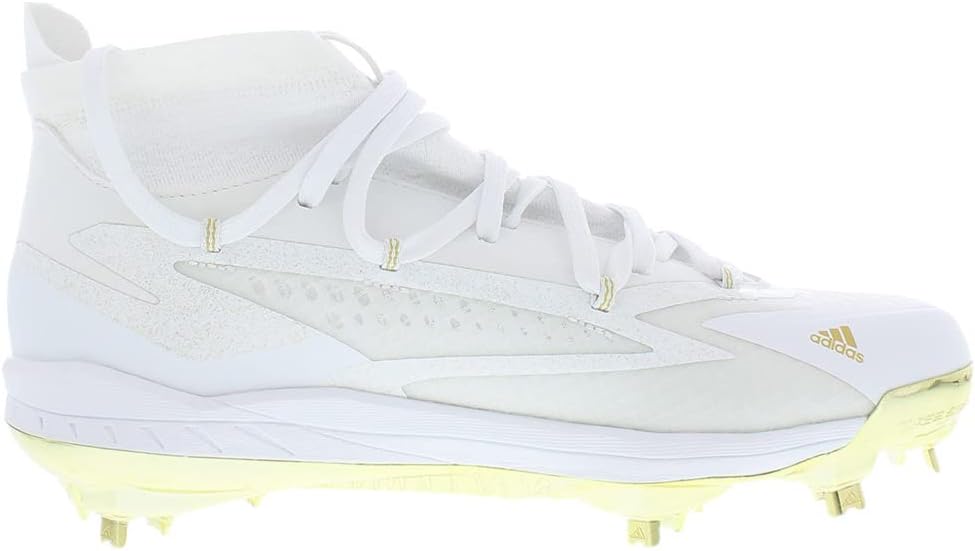 Бейсбольные бутсы Adidas Adizero Afterburner 8 для мужчин, белый — фото 3
