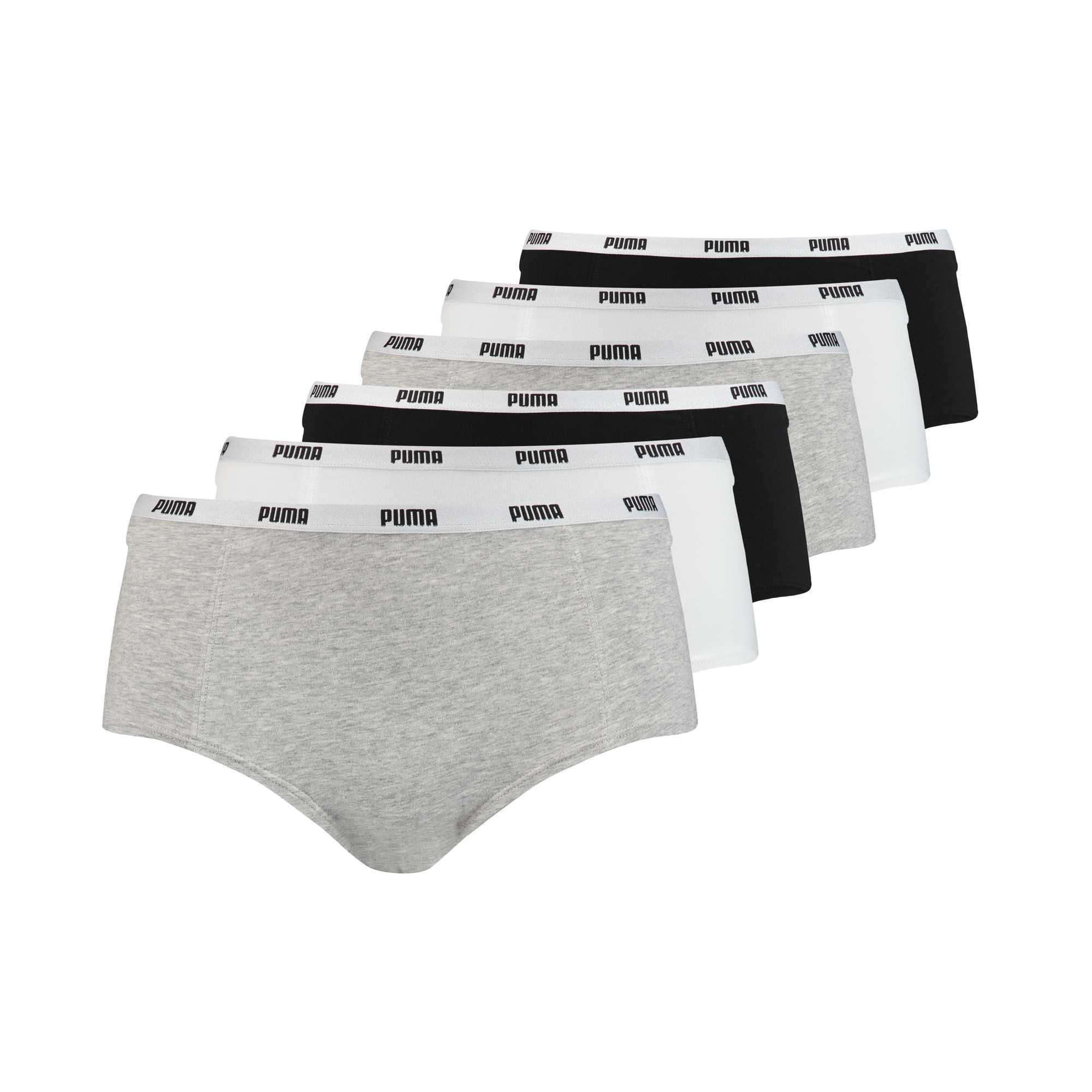 

Трусы Puma Panty 6er Pack, черный