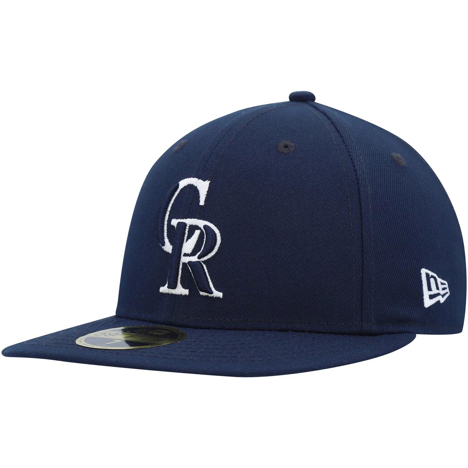 

Мужская низкопрофильная шляпа New Era Navy Colorado Rockies Oceanside 59FIFTY