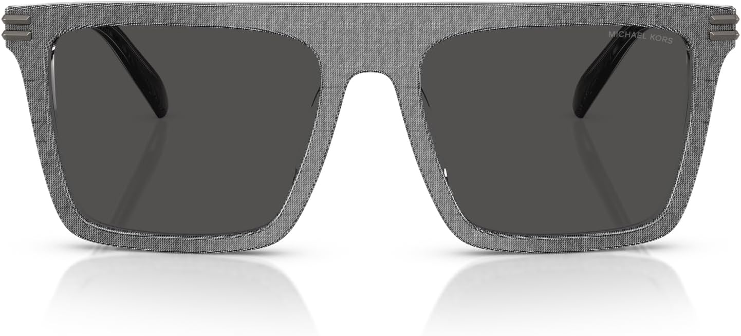 

Michael Kors мужские солнцезащитные очки Mk2249u Edgewater универсальный размер квадратные, Grey Denim/Dark Grey Solid