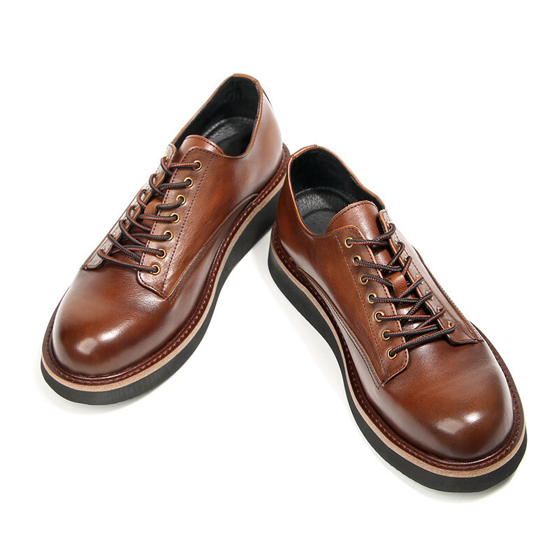 Туфли мужские Men"s Casual Men Low-Top Diengrley, коричневый — фото 4