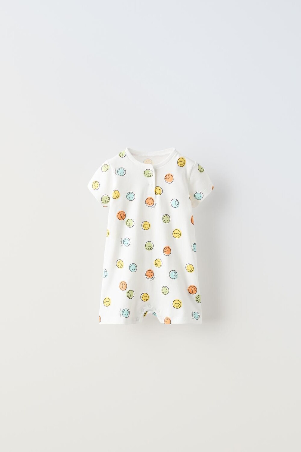 

1-18 месяцев/smileyworld короткая пижама ZARA, белый