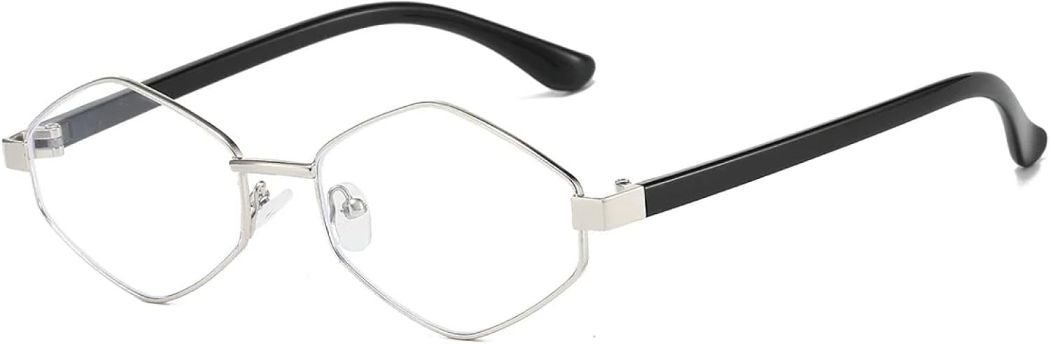 

Солнцезащитные очки с защитой от УФ-излучения UV400 | Овальные металлические градиентные линзы для женщин | Яркие цветные линзы для занятий спортом на открытом воздухе и вождения DSVIGF, Silver Trans