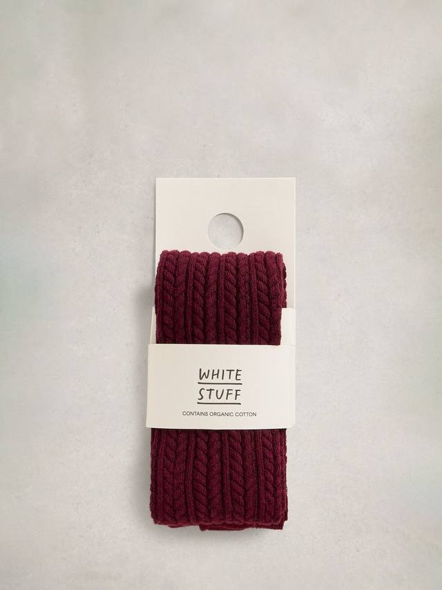 

Простые колготки Patty White Stuff, Dark Plum