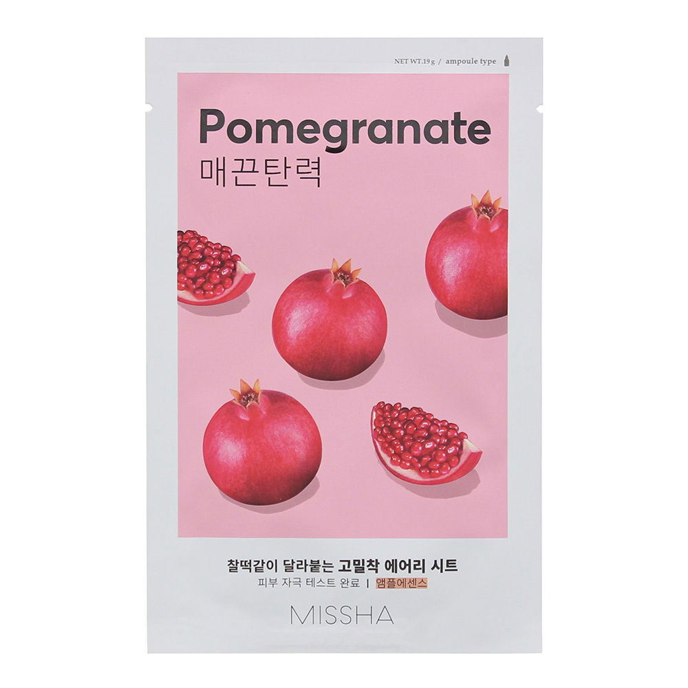 

Маска для лица Airy Fit Sheet Mask Pomegranate Missha, 19 гр