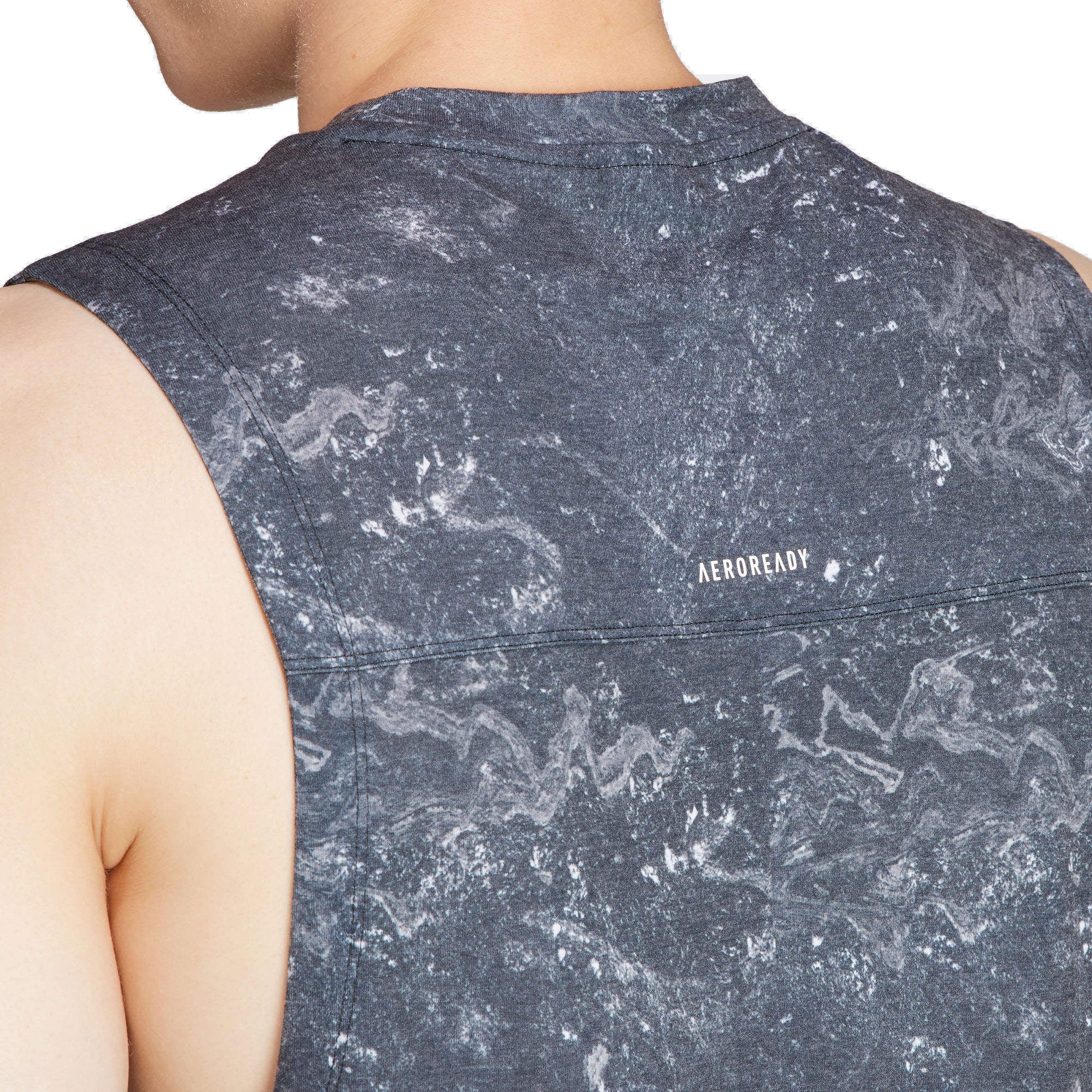 Спортивный топ adidas Power Workout Tank Top 'Black' IK9684, черный — фото 3