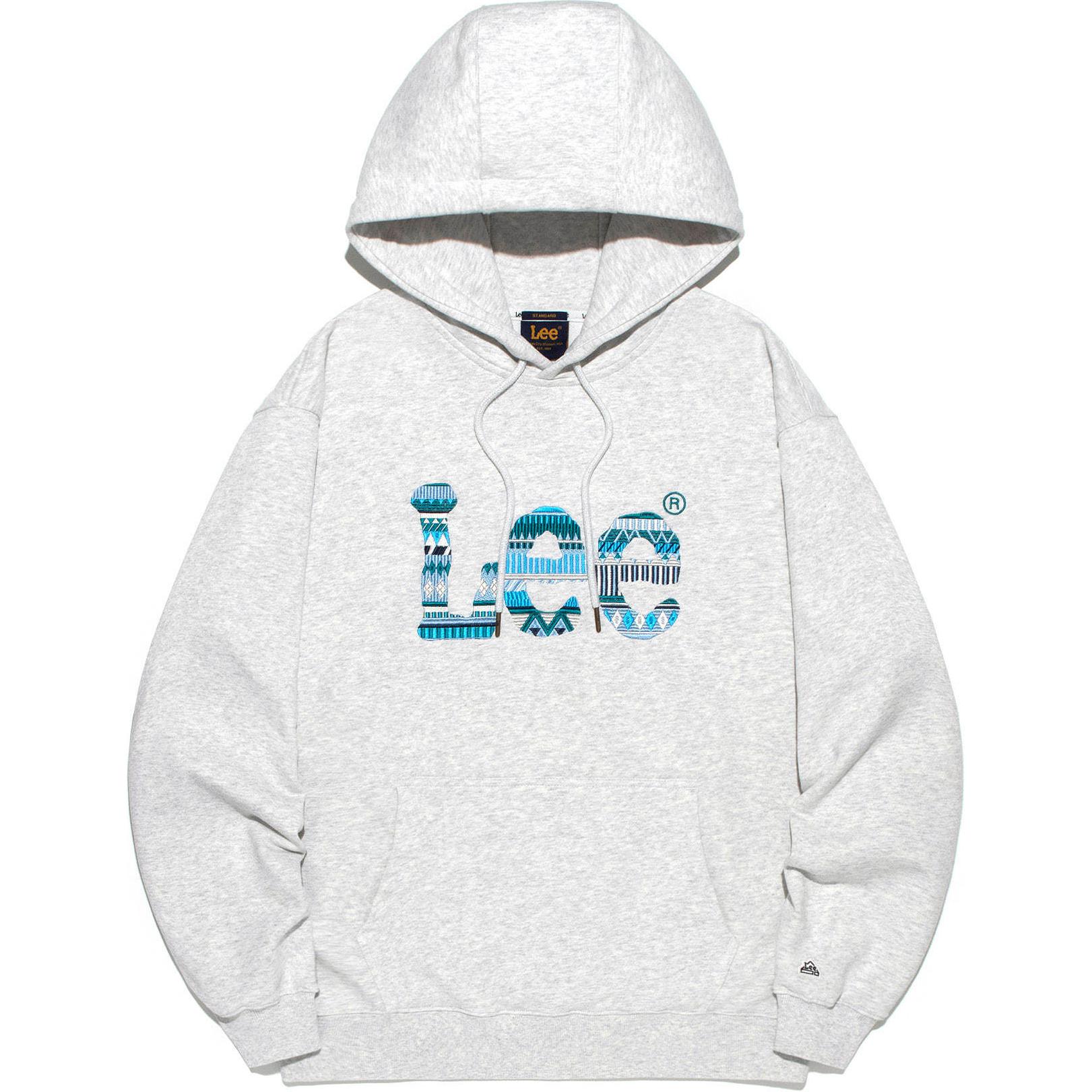 

Lee Свитшот унисекс светло-серый