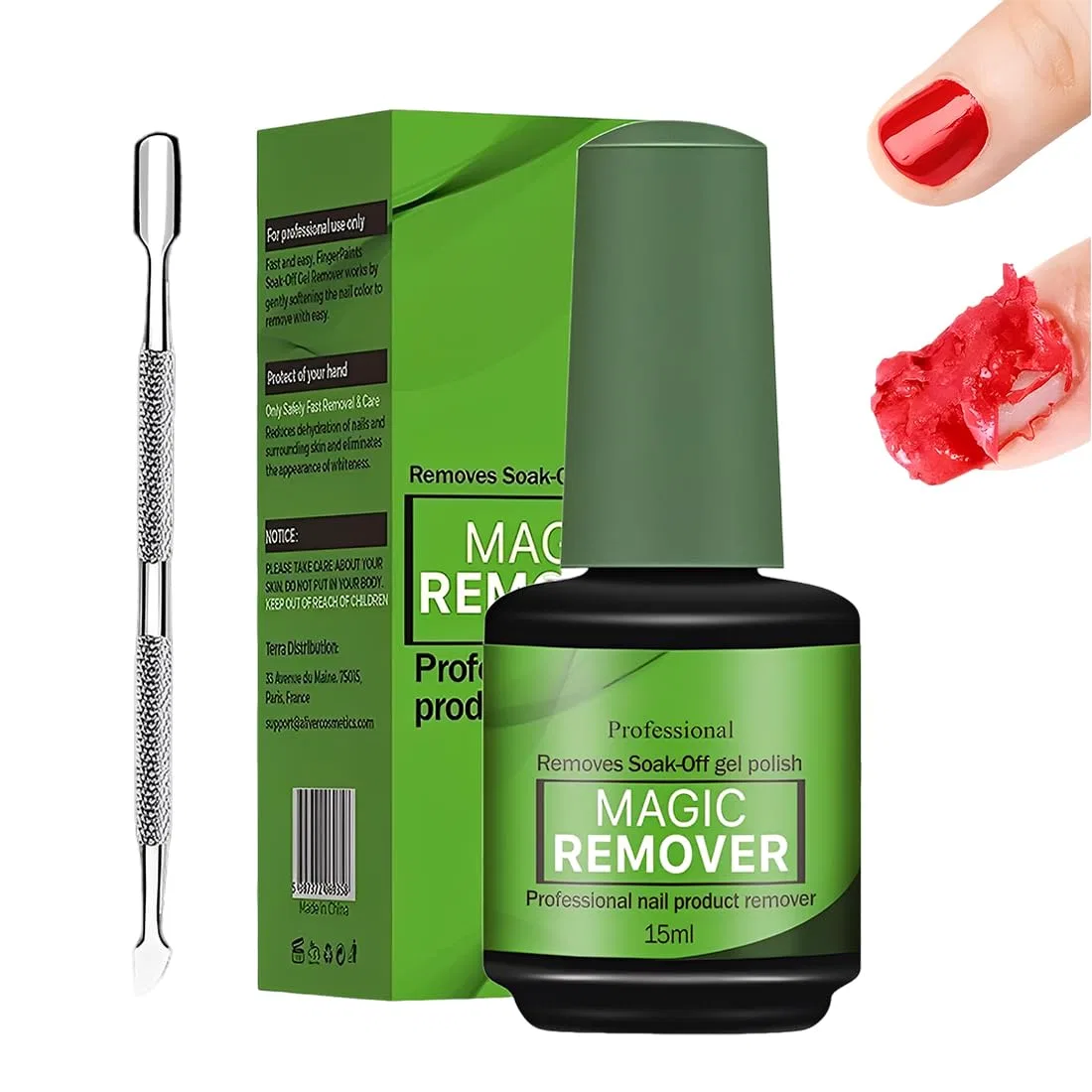 Средство для снятия гель-лака Magic Nail Polish Remover с пилкой ‎Ayvruop