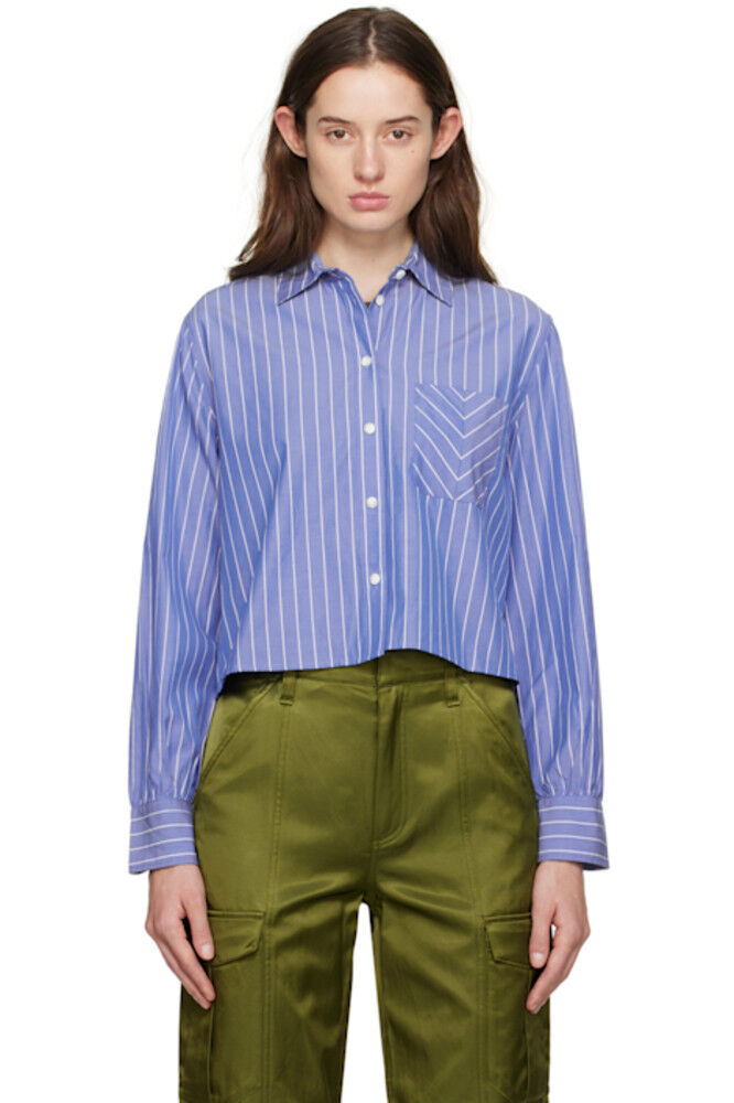 

Рубашка в синюю полоску rag & bone