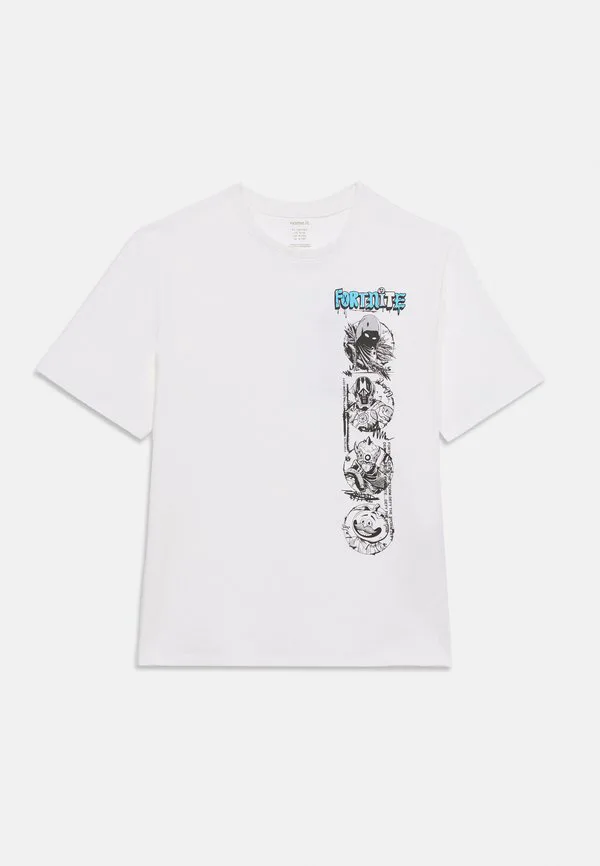 Nkmmod fortnite ss nreg box noos футболка с принтом bfu Name It, Bright White — фото 3