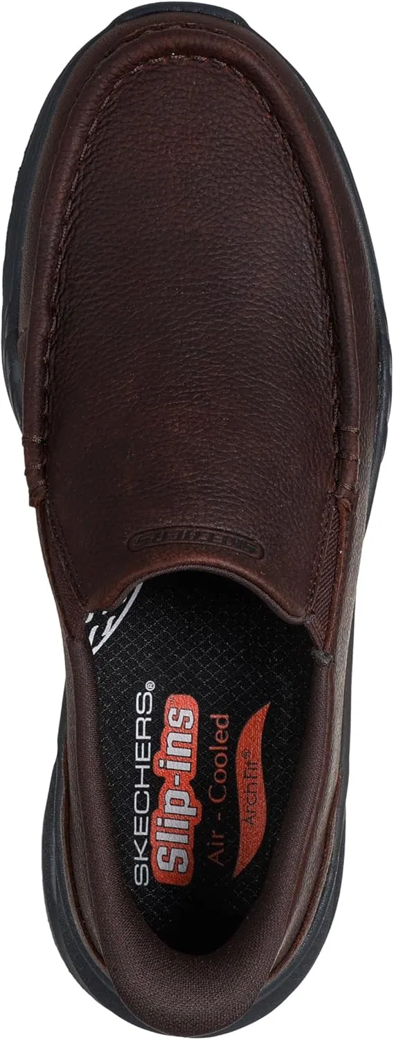 Мокасины с поддержкой стопы Skechers, красный Skechers USA Men's — фото 3
