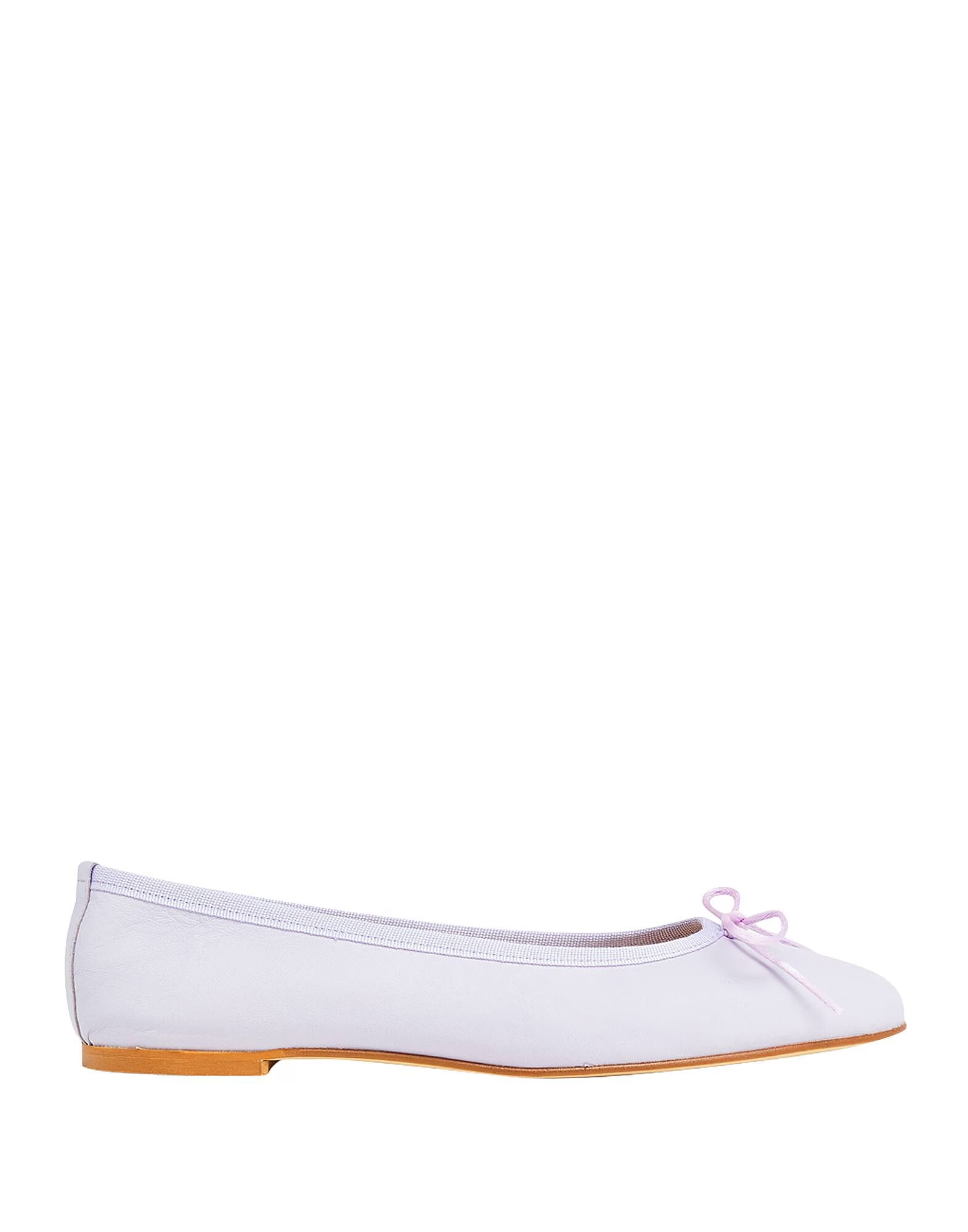 Балетки Leather Ballet Flat 8 By Yoox, сиреневый
