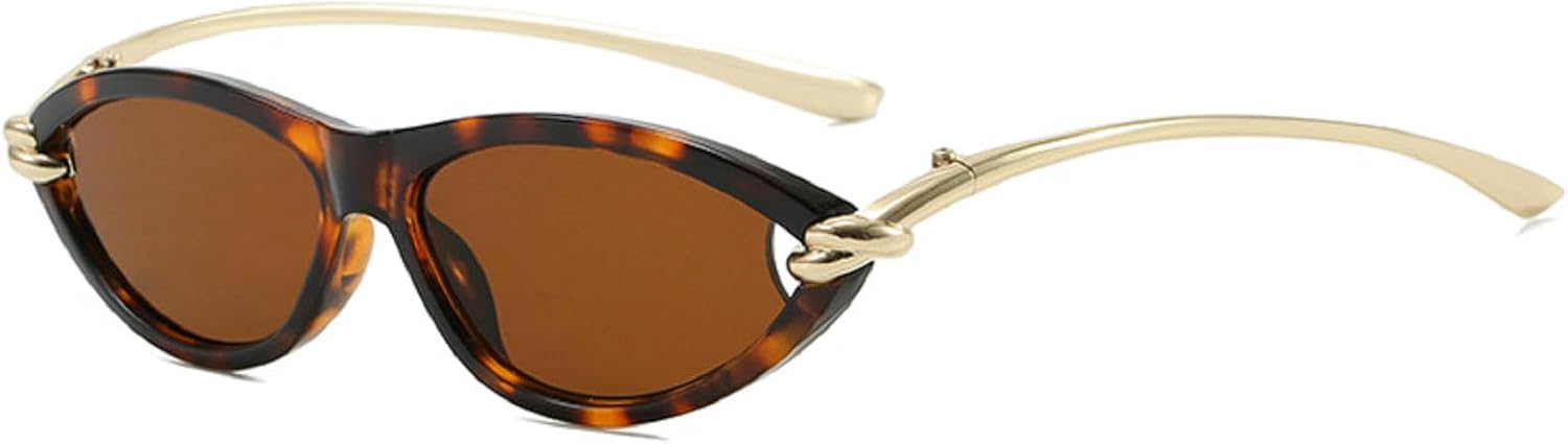 

Модные женские солнцезащитные очки «кошачий глаз» с золотыми вставками, винтажные дизайнерские солнцезащитные очки «кошачий глаз» для повседневной носки и отдыха mincl, C9