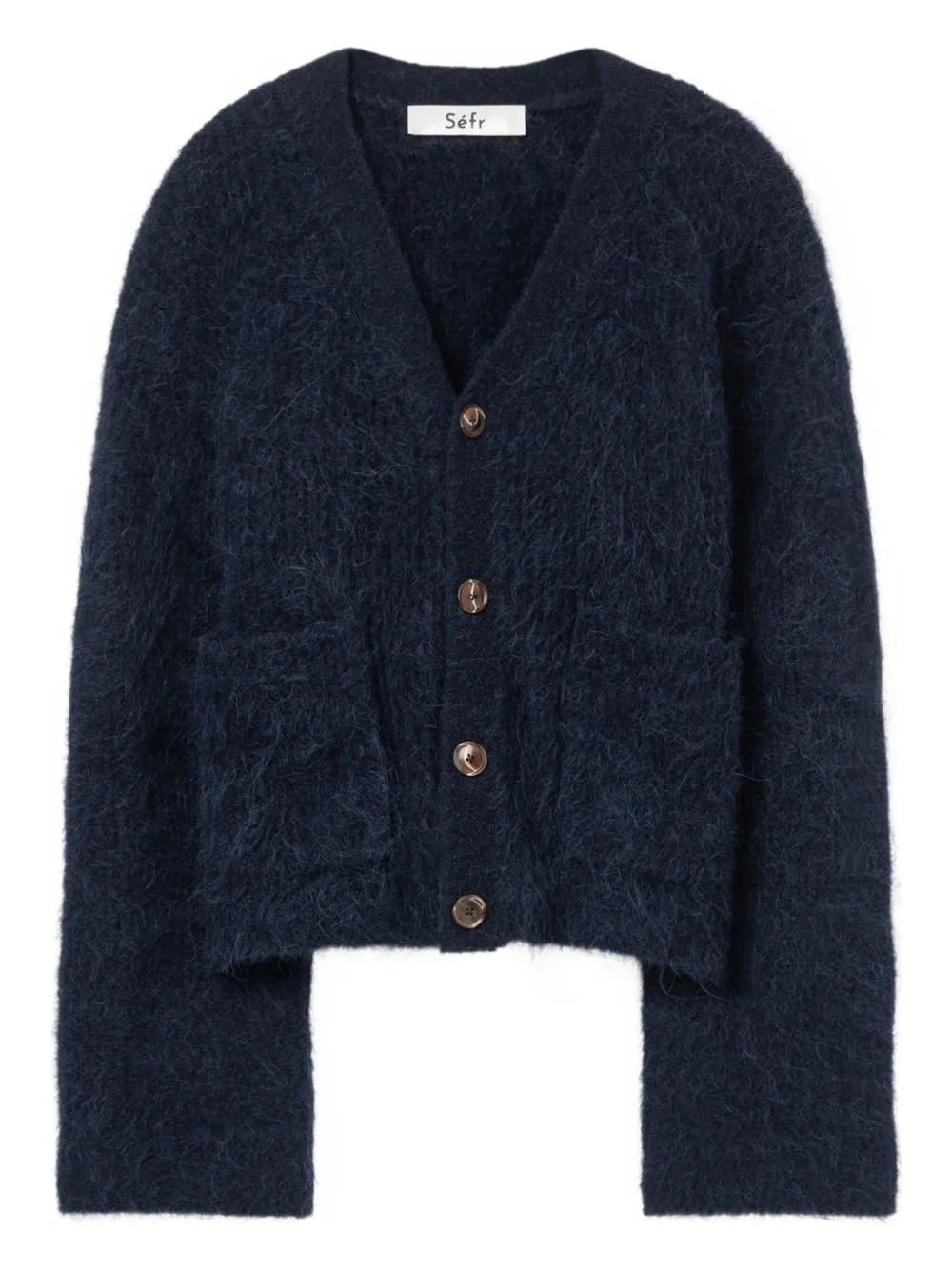 

Кардиган Lee с застежкой на пуговицы и карманами Séfr, синий