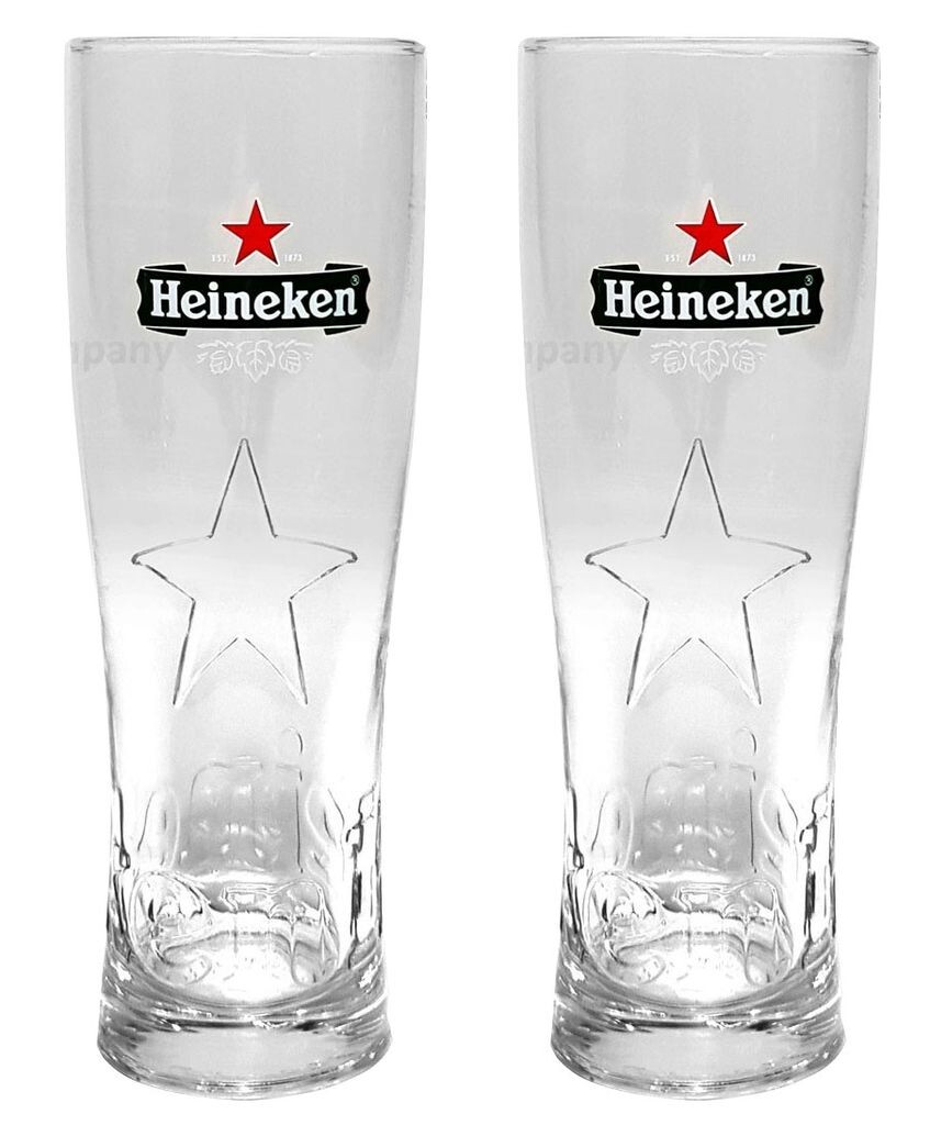 

Набор бокалов для пива Heineken 0,25 - 2x стакана для пива 0,25 GEEICHT эллипс
