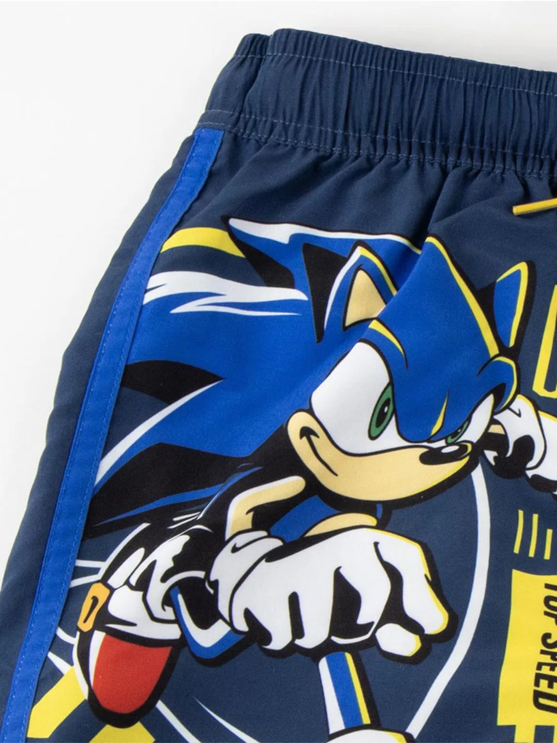 Плавки Sonic The Hedgehog Board Shorts Sonic the Hedgehog Swim Shorts - Navy Blue в лазурном цвете — фото 3