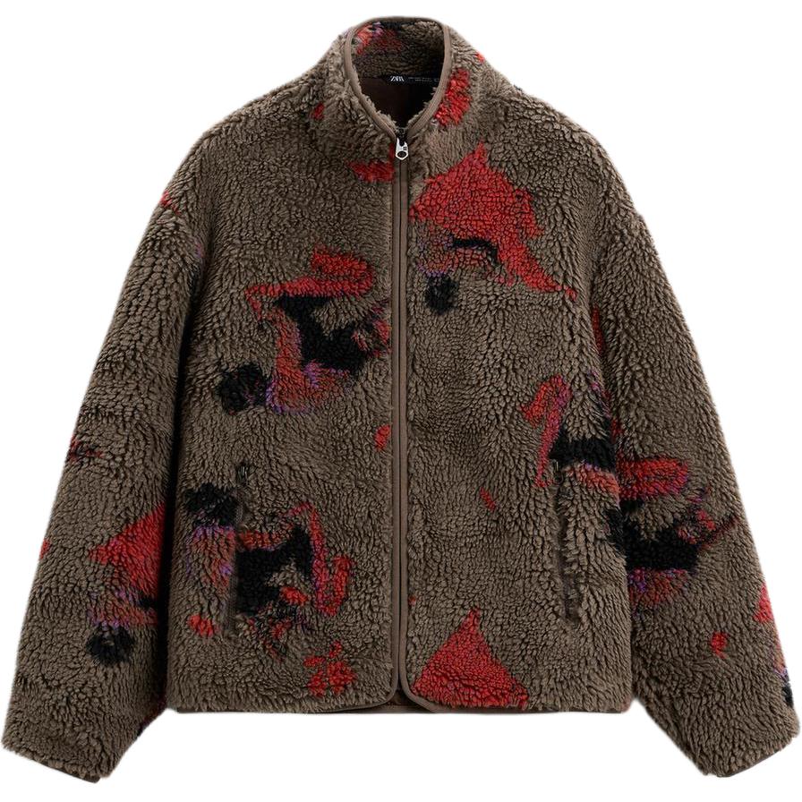 

ZARA Мужская куртка из норки, Mink