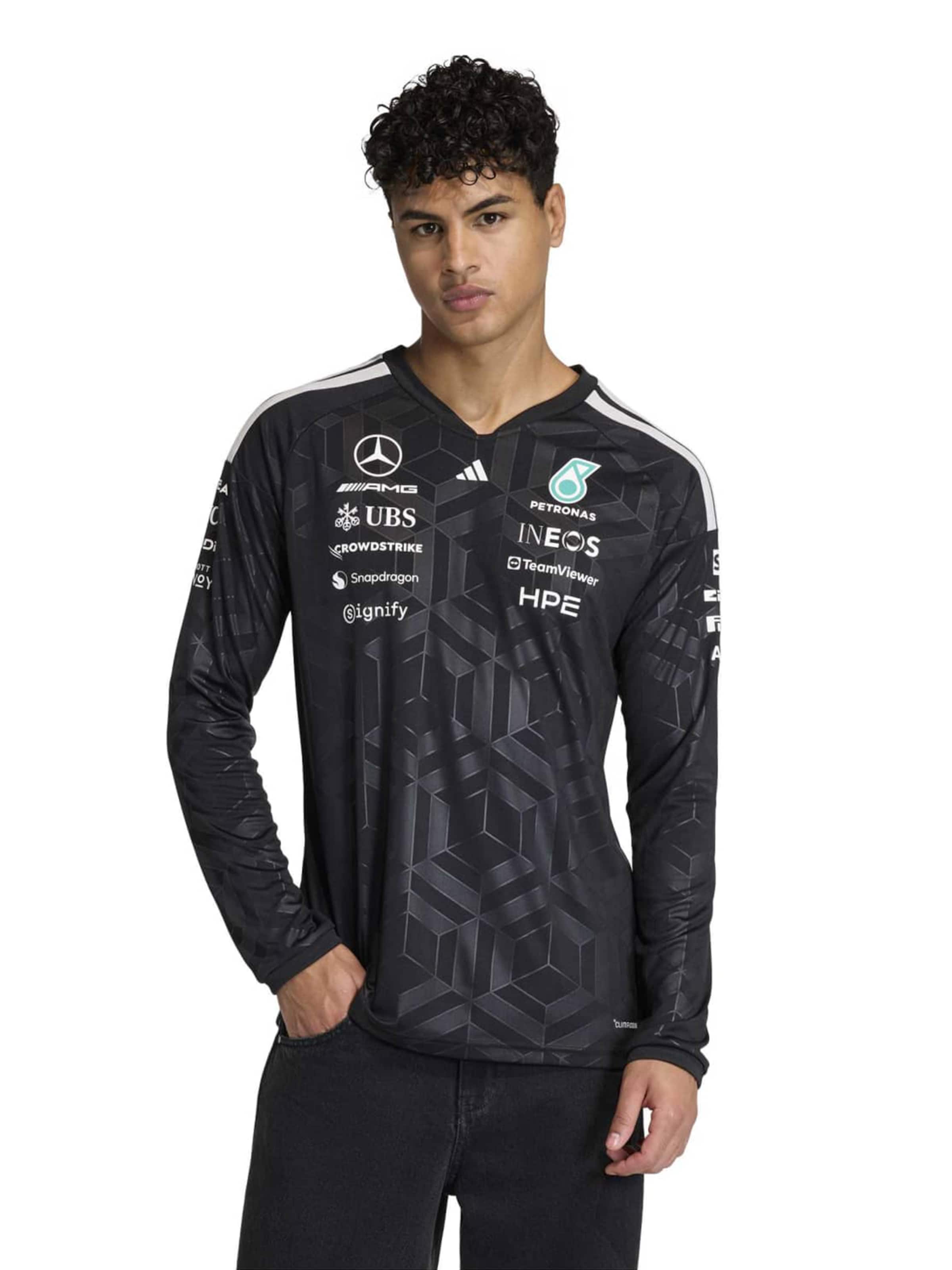 Adidas Sportswear Футболка Performance 'MER DR' в черном цвете — фото 2