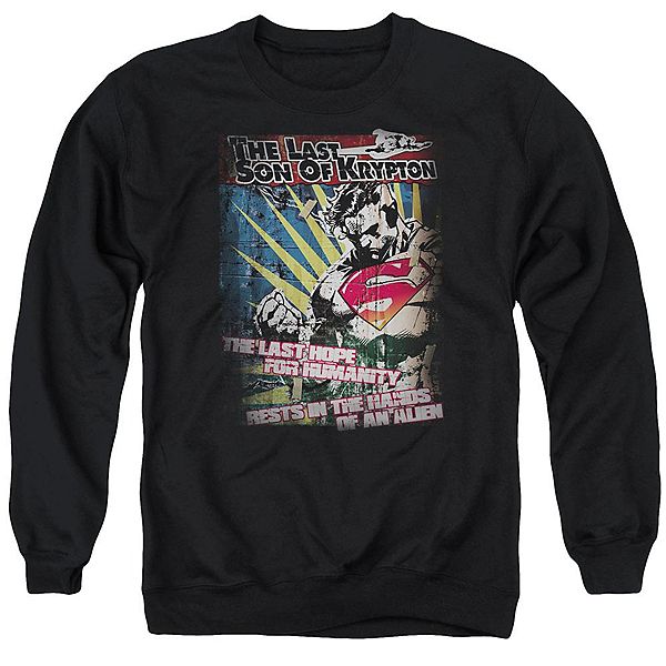 

Свитшот взрослый Superman last hope Licensed Character