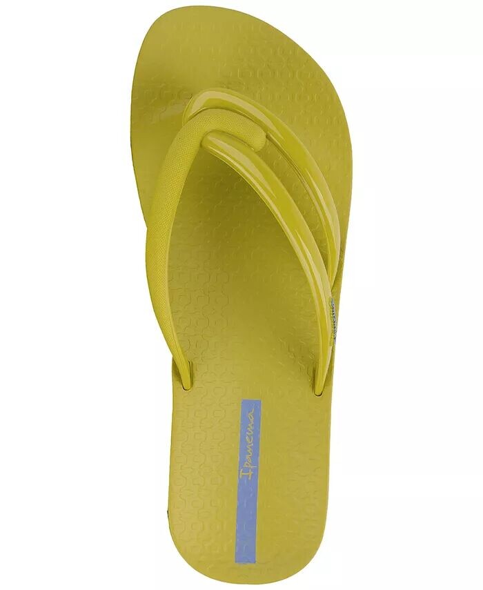 Сандалии без шнуровки на плоской платформе Comfy Fem Ipanema, зеленый — фото 4