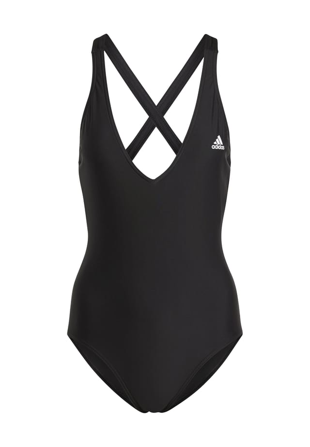 

Купальник с V-образным вырезом и логотипом Adidas, мультиколор