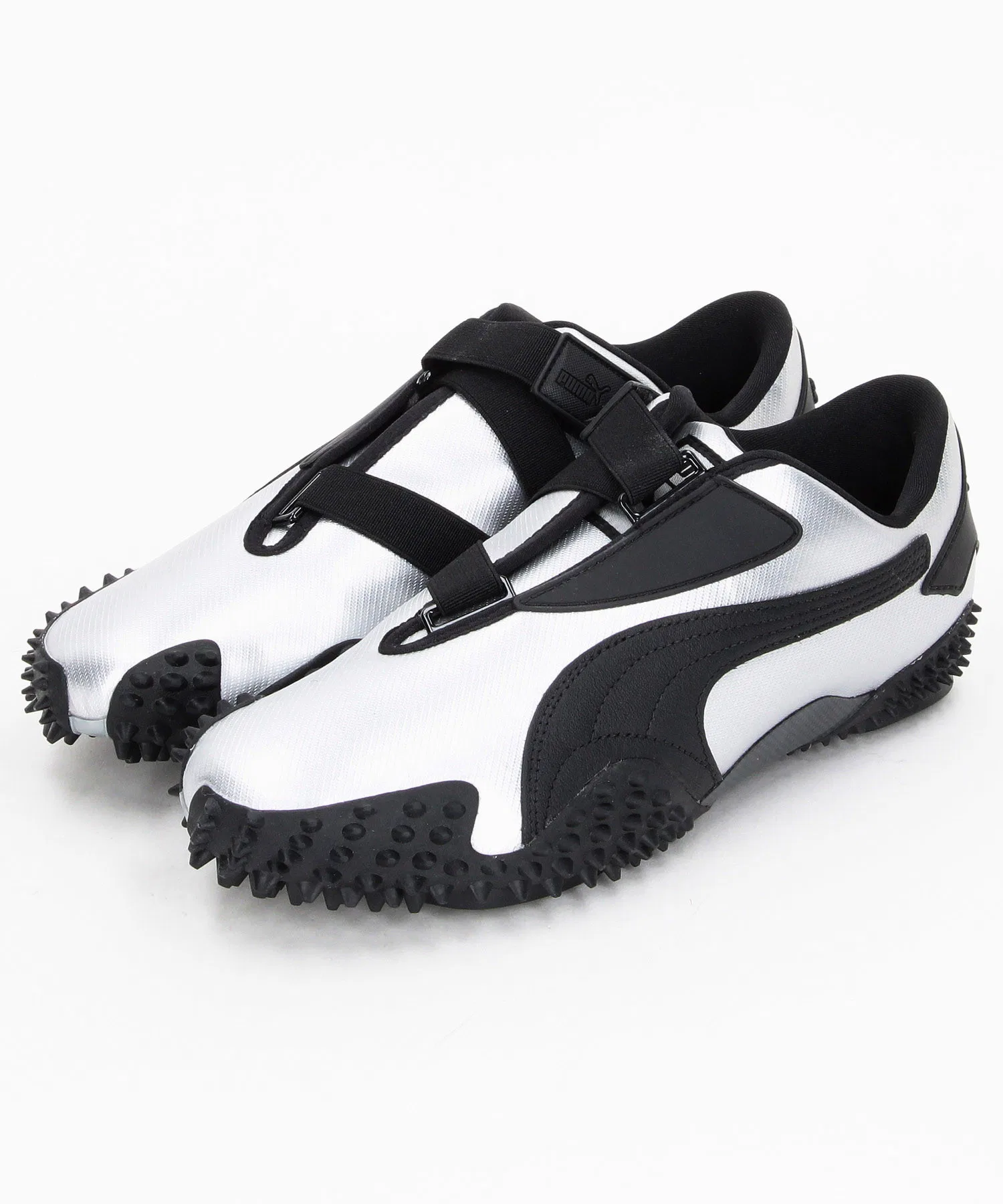 Мужские кроссовки PUMA MOSTRO METAL серебристо-чёрные