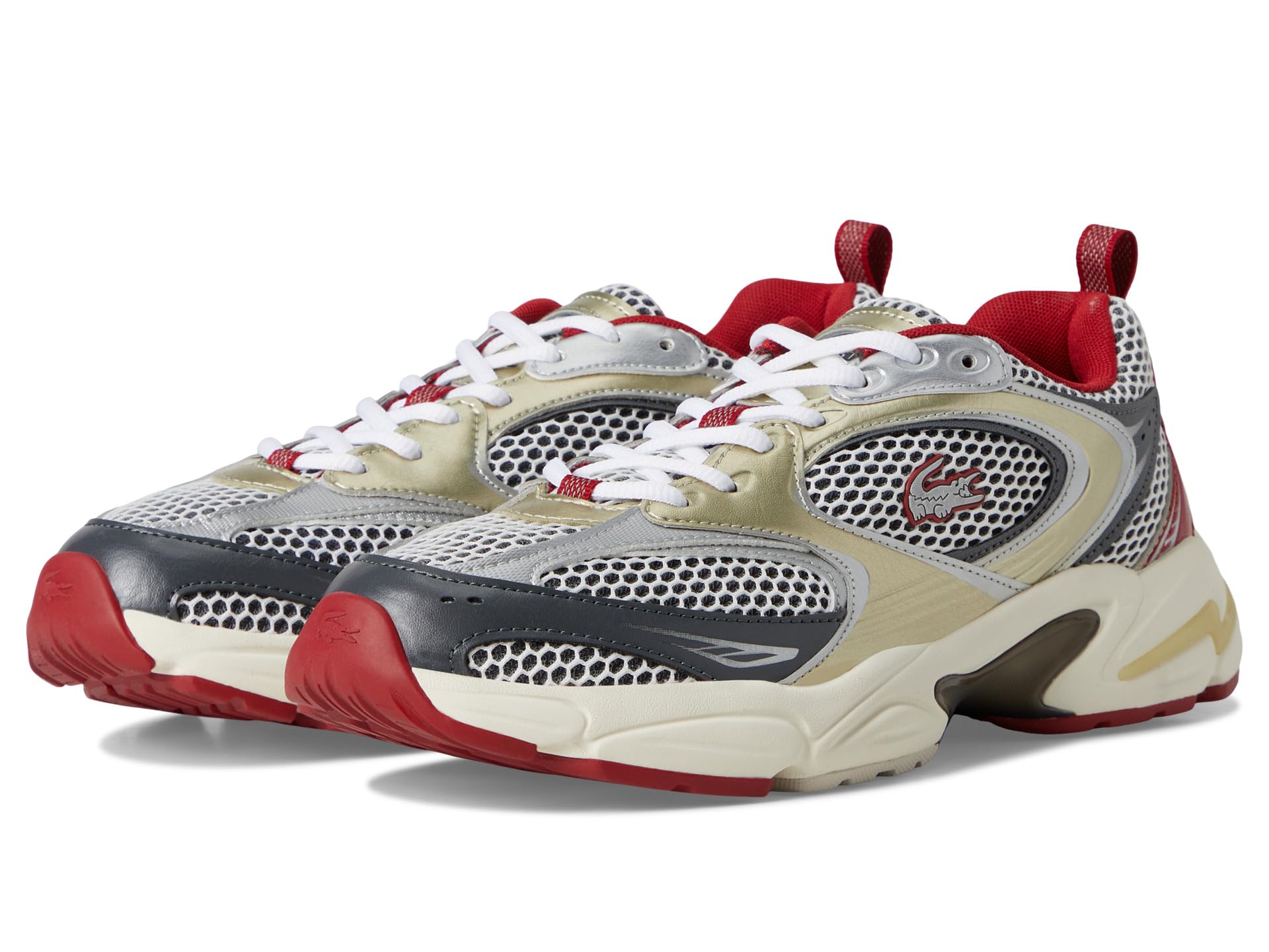 

Кроссовки Lacoste Storm 96 2k Sneakers, цвет Red/Off White