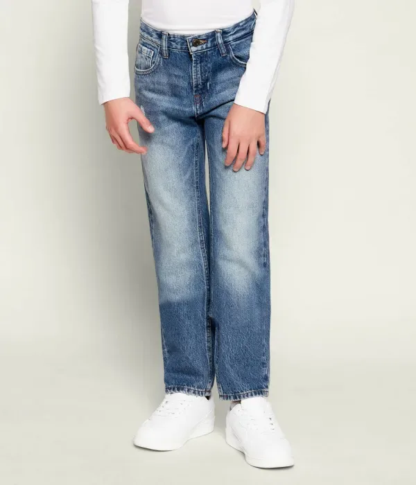 Джинсы regular fit Guess, синий