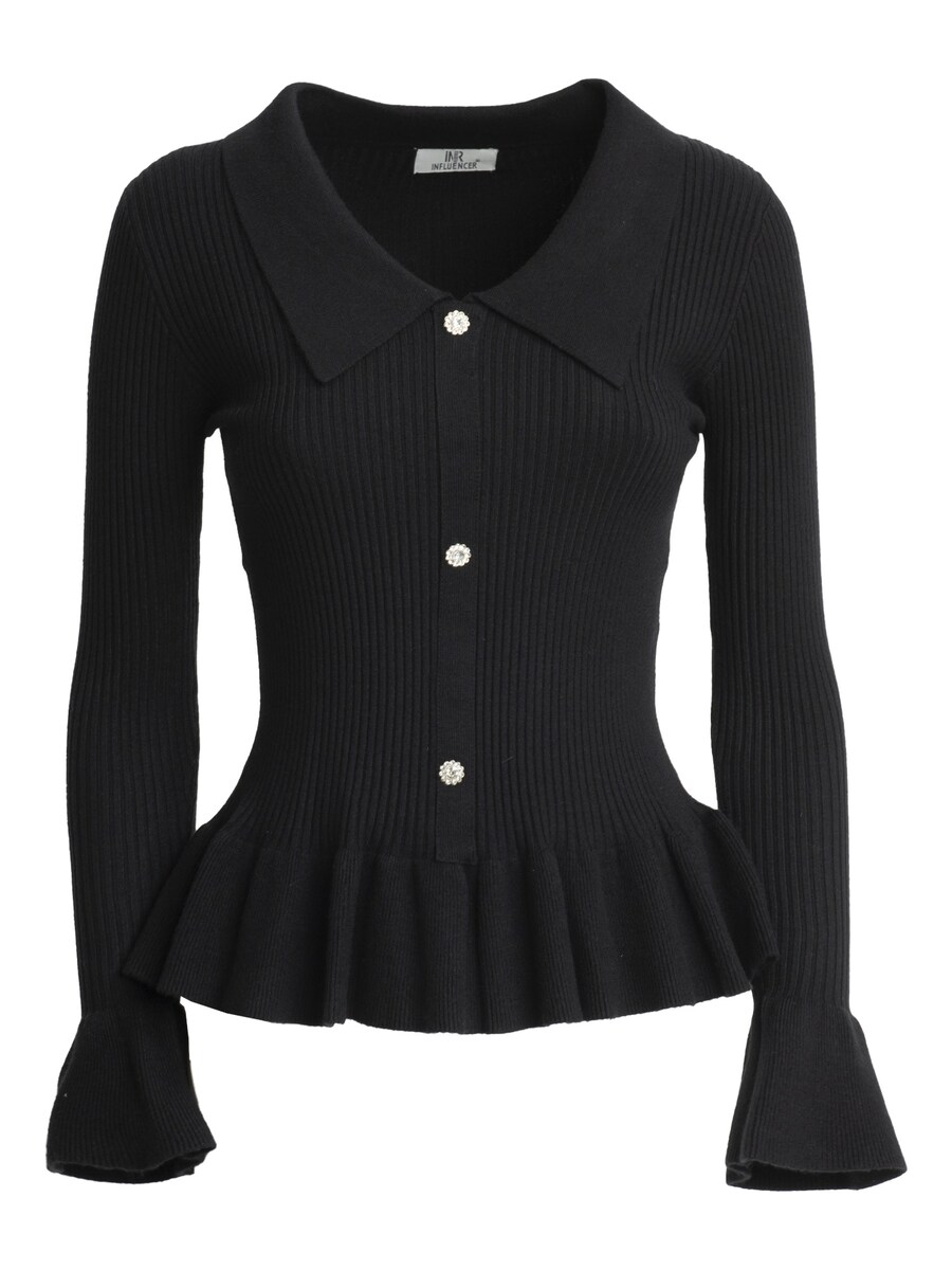 

Свитер Influencer Peplum, черный