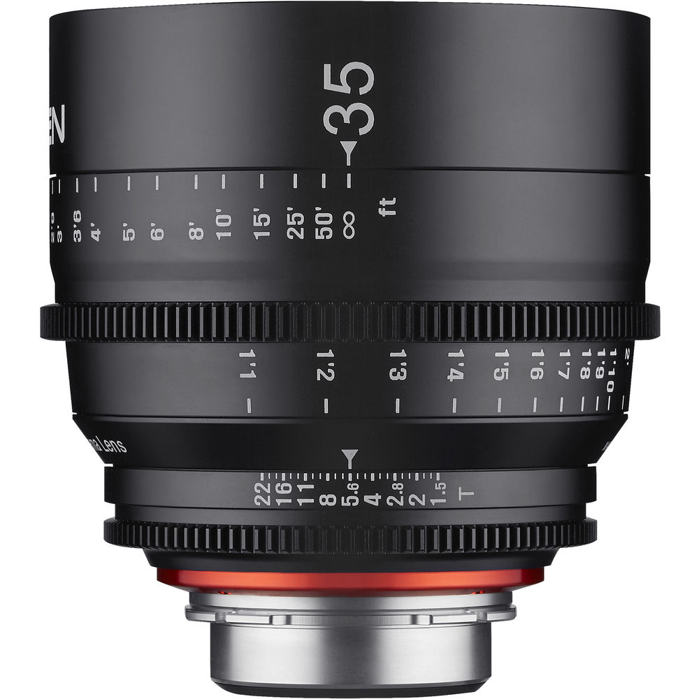 

Объектив Rokinon Xeen 35mm T1.5 для крепления Sony E-Mount
