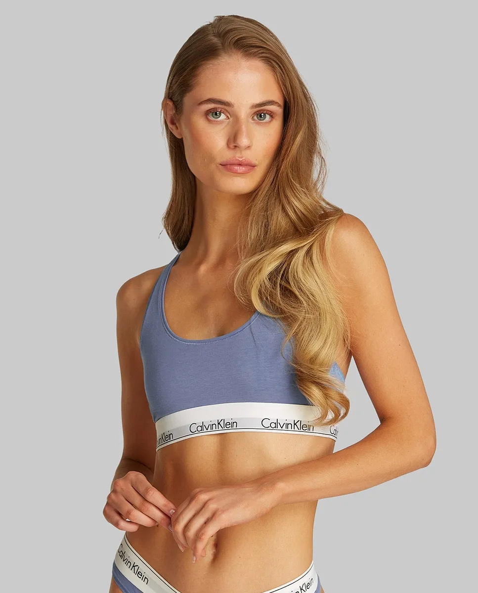

ICON LOGO Бюстгальтер без подкладки Calvin Klein, синий