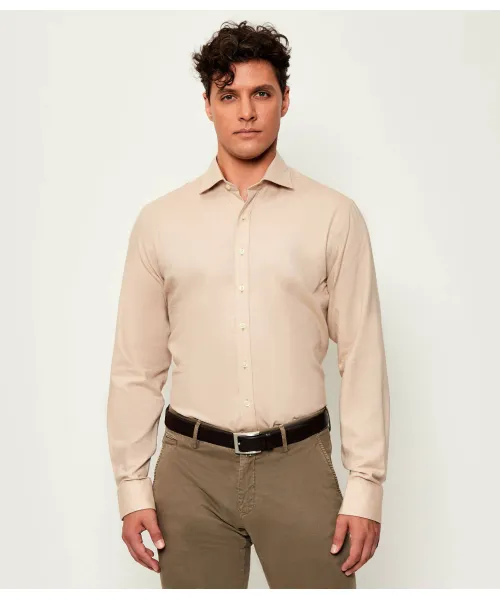

Рубашка Regular fit Oscar Jacobson, бежевый