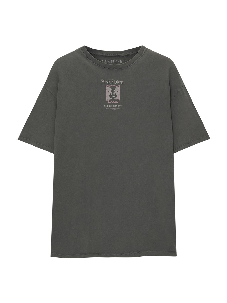 

Рубашка Pull&Bear, цвет Graphite/Light grey