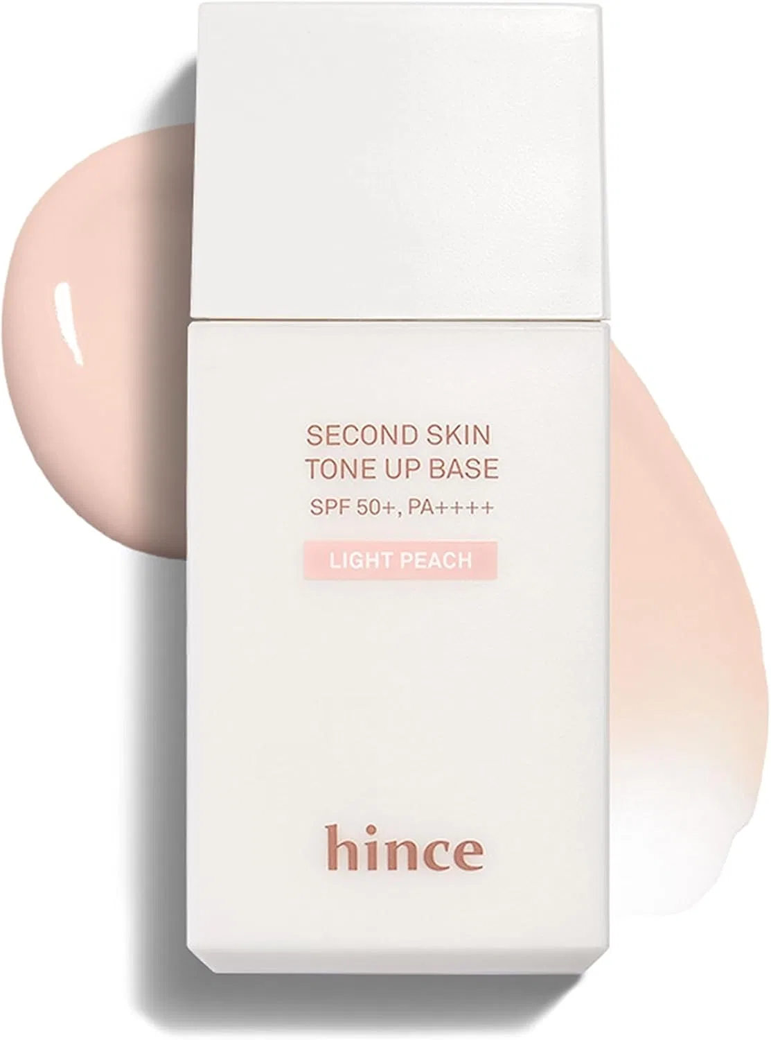 Тональное средство Hince 2nd Skin Tone Up Base Light Peach 35 мл