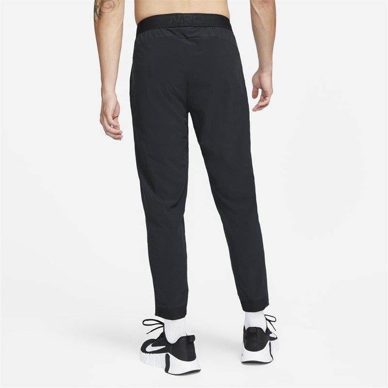 Спортивные брюки Men's Nike Logo Printing Solid Color Elastic Waistband Sports Pants/Trousers/Joggers Autumn Black DM5949-011 — фото 3