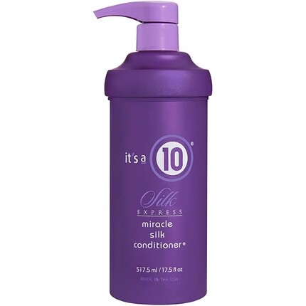 

Это 10 кондиционеров для ухода за волосами Silk Express Miracle Silk, 17,5 эт. унция It's A 10 Haircare