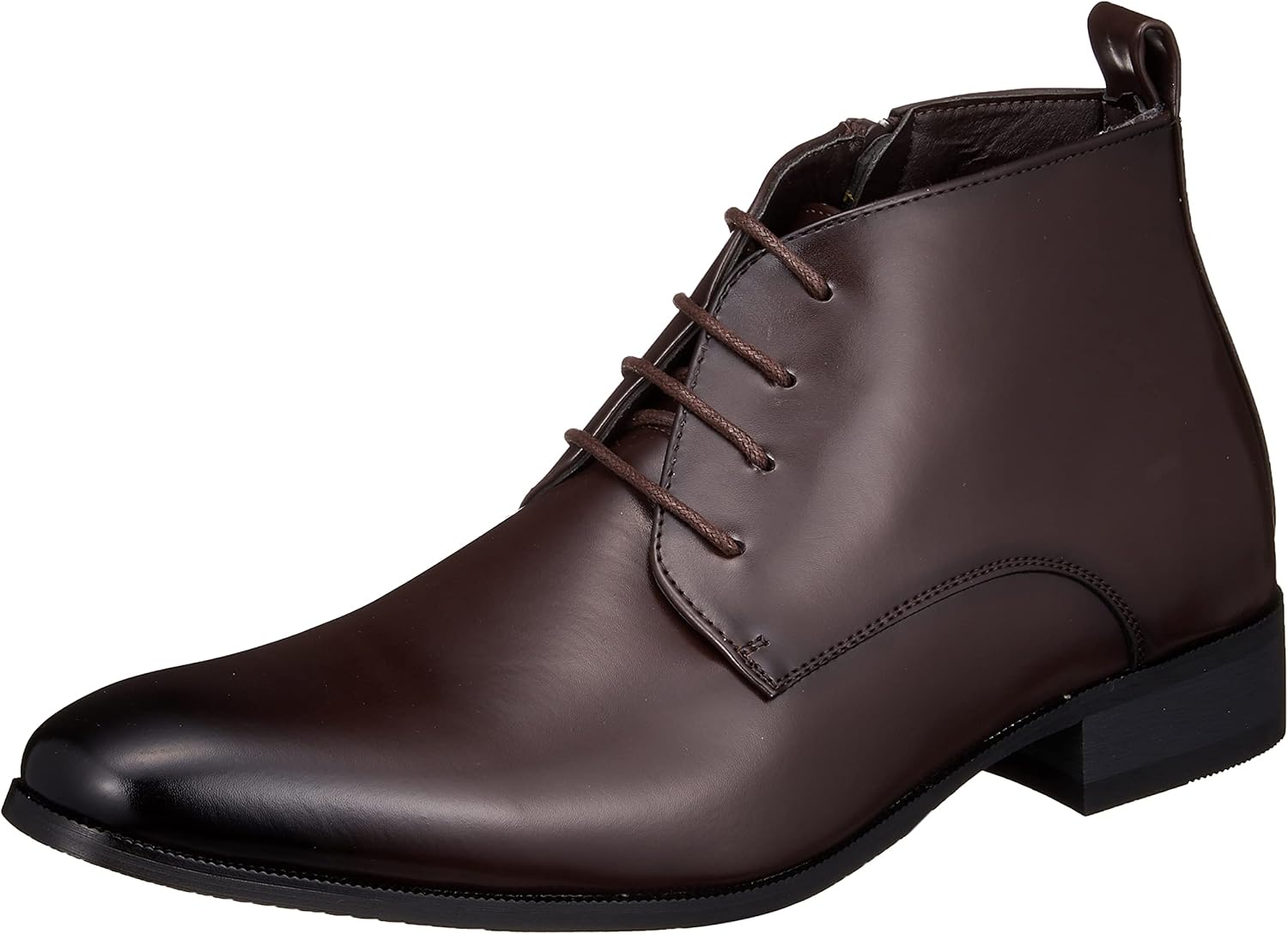 

Мужские ботинки LASSUFRISS (ЛасандФрис) с открытой шнуровкой и простым носком Lassu&Friss, Braun