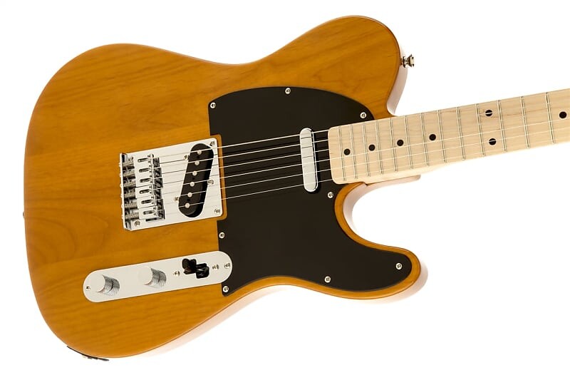 

Электрогитара Squier Affinity Series Telecaster Electric Guitar - Maple Fingerboard, Butterscotch Blonde