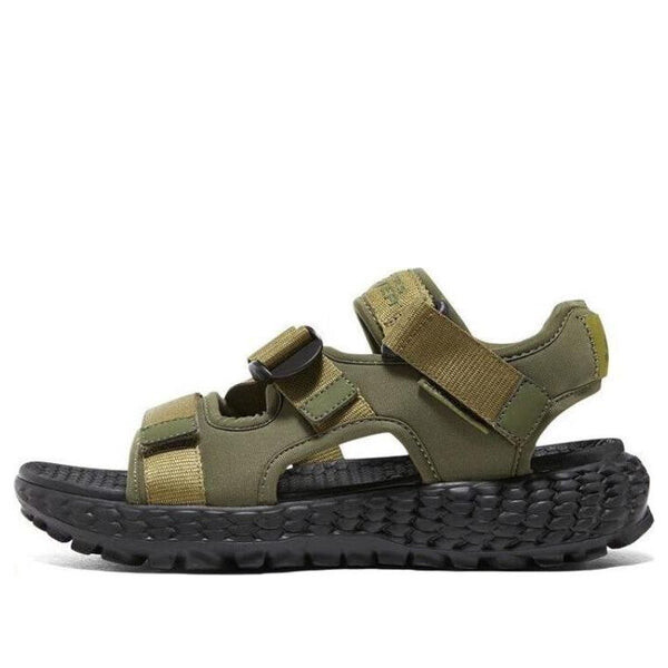 

Кроссовки monster sandal 'olive black' Skechers, зеленый
