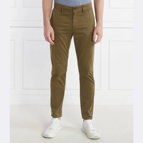 

Зауженные брюки Chino_Tapered Boss, коричневый