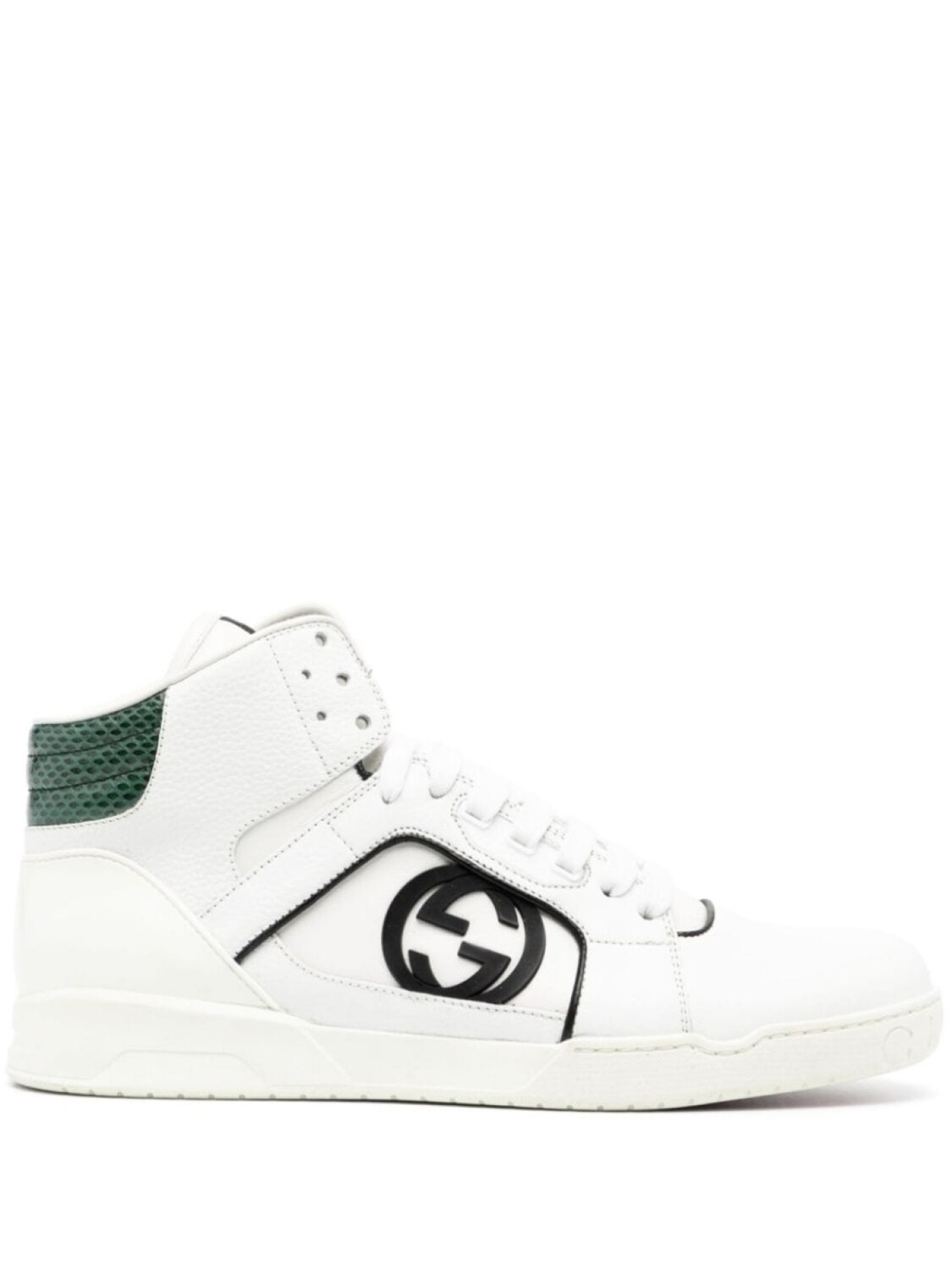 

Gucci высокие кеды, белый