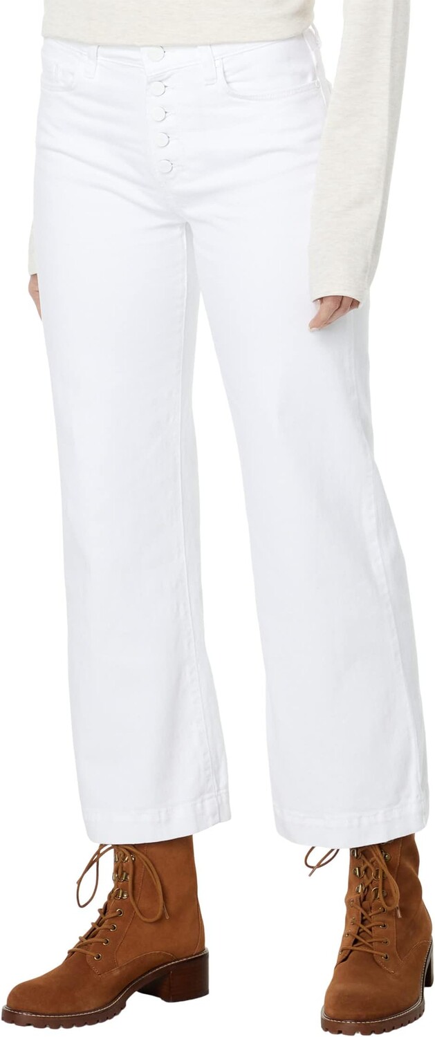 

Джинсы Leenah Ankle Exposed Button Fly in Crisp White Paige, цвет Crisp White