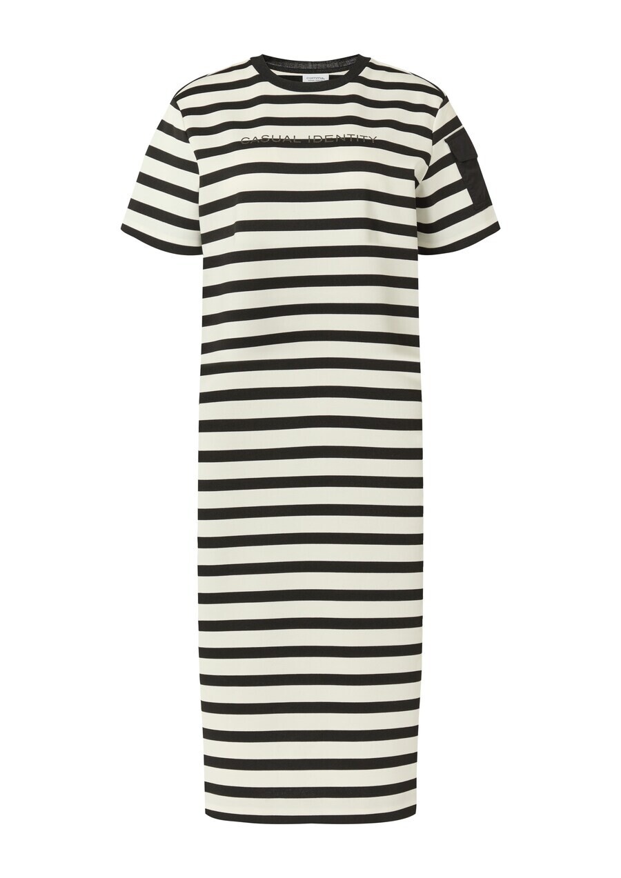 

Платье из джерси comma casual identity Dress, цвет cream/black